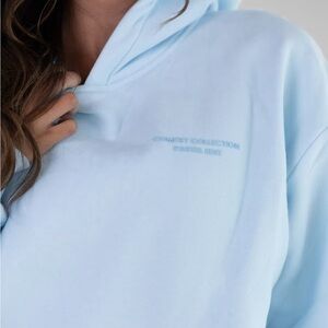 NWOT Comfrt Women's Light Blue Hoodie